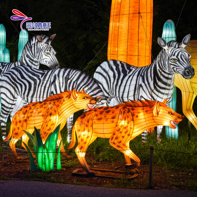 彩蜻蜓品牌花燈的動物系列花燈